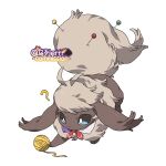  ? alternate_color alternate_shiny_pokemon animal_focus animal_hands blue_eyes bow bowtie brown_fur eevee fluffy full_body highres looking_at_object no_humans pokemon pokemon_(creature) pokemon_focus red_bow red_bowtie simple_background solo standing white_background wulie_errr yarn yarn_ball 