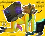  anal canine clothing computer console console_peasant cum glorious_pc_gaming_master_race jumpsuit keyboard knot mammal master monitor mouse peasant penetration penis race rig rodent servo117 tower wolf zero_punctuation 