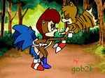  archie_comics gob2k sally_acorn sonic_team sonic_the_hedgehog tails 