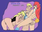  ace crossover dexter dragon&#039;s_lair karstens kimberly princess_daphne space_ace 