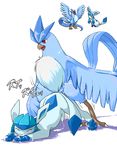  articuno glaceon nintendo pokemon tagme 