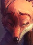  2016 anthro canine disney fox fur headshot_portrait hi_res lenmue0 male mammal nick_wilde portrait solo zootopia 