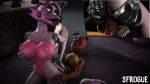  3d_(artwork) animatronic anthro big_breasts breasts canine dickgirl dickgirl/female digital_media_(artwork) duo erection female five_nights_at_freddy&#039;s five_nights_at_freddy&#039;s_2 freddy_(fnaf) hair hat intersex intersex/female machine mammal mangle_(fnaf) nipples nude on_top open_mouth penetration penis reverse_cowgirl_position robot sex sfrogue source_filmmaker top_hat vaginal vaginal_penetration video_games 