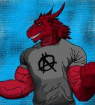  anarchist anarchy dragon invalid_color male muscled_male solo tainous_fire ⓐ 