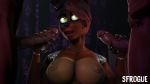  3d_(artwork) animatronic anthro big_breasts breasts digital_media_(artwork) erection female five_nights_at_freddy&#039;s freddy_(fnaf) group group_sex hair handjob hat humanoid_penis machine male male/female mammal nipples nude open_mouth penis robot sex sfrogue source_filmmaker threesome video_games 