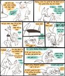 2025 3_fingers 6:7 9_panel_comic african_golden_wolf anthro avo_(weaver) bed black_border blush bodily_fluids border bovid bra breast_grab breast_grab_from_behind breast_play breasts canid canine canis caprine clothed clothing color_coded color_coded_speech_bubble comic dialogue digital_media_(artwork) dominant dominant_female duo egyptian_wolf english_text erection explicitly_stated_consent eye_contact female female_on_top fingers furniture genitals hand_on_breast hands_on_hips hi_res hooved_fingers hooves horizontal_pupils interspecies larger_female linked_speech_bubble long_neck looking_at_another looking_at_genitalia male male/female male_on_bottom mammal navel nervous nipples nude nude_female on_bed on_bottom on_top pack_street panties partially_clothed predator/prey presenting presenting_vulva pupils remmy_cormo sheep simple_background sitting sitting_on_bed size_difference smaller_male speech_bubble submissive submissive_male surprised sweat tenting text the_weaver underwear underwear_down underwear_only undressing undressing_another undressing_self vulva white_background