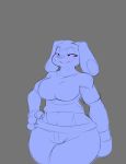  2016 anthro blue&#039;s_clues blue_(blue&#039;s_clues) blush canine dog female hi_res jaynatorburudragon mammal smile solo thick_thighs voluptuous wide_hips 