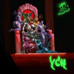 2_penises abdominal_bulge absurd_res accessory anal animal_genitalia animal_penis anthro anthro_penetrated areola backsack ball_fondling balls balls_deep big_breasts big_penis bodily_fluids breasts butt canid canine chair claws cock_ring cum deity demon erection fangs fellatio female fingering fondling fur furniture genital_fluids genitals group group_sex gynomorph hemipenes hi_res horn huge_breasts intersex jewelry long_tongue looking_at_viewer mammal morgan_morningstar multi_arm multi_genitalia multi_limb multi_penis nadin nipple_fetish nipple_penetration nipple_play nipples nude open_mouth oral oral_penetration orgy penetration penile penile_penetration penis penis_accessory penis_jewelry piercing sex submissive teeth thick_thighs throne tongue tongue_out tongue_piercing vaginal vaginal_fingering vein veiny_penis ych_(character)