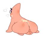  asterozoan balls big_butt blush butt echinoderm genitals heart_eyes heart_symbol hi_res male marine nickelodeon patrick_star pink_body solo spongebob_squarepants starfish suction_marks 