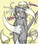 ambiguous_fluids anthro blush boo_(sonic) domestic_cat ear_penetration eye_roll felid feline felis female ghost grin group hand_on_head hi_res looking_pleasured mammal moan nude open_mouth penetration possession shaking smile spirit text trembling xiechai01