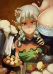  2girls apples breasts dragon&#039;s_crown elf_(dragon&#039;s_crown) food fruit large_breasts multiple_girls sorceress_(dragon&#039;s_crown) splashbrush 