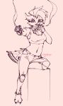 2025 anthro avian beak bird bottomwear breasts cigarette cigarette_in_mouth clothed clothed_anthro clothed_female clothing collar crop_top eyebrows eyeshadow feathers female female_anthro full-length_portrait gun hair handgun hi_res holding_gun holding_handgun holding_object holding_ranged_weapon holding_revolver holding_weapon holipop joy_(shammy) looking_at_viewer makeup monochrome navel non-mammal_breasts object_in_mouth owl pants pointing_gun_at_viewer portrait ranged_weapon revolver shirt simple_background sketch smoking smoking_cigarette smoking_gun solo spiked_collar spikes tail tail_feathers tank_top topwear weapon 