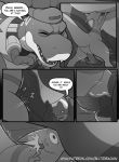  anal blitzdrachin butt comic deep_rimming dinosaur duo feral frottage geeker licking male male/male noah_(project_geeker) oral parasaurolophus patreon project_geeker reptile rimming scalie sex size_difference tongue tongue_out 