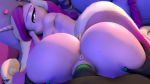  16:9 3d_(artwork) animal_genitalia animal_penis anthro anthrofied breasts dickgirl digital_media_(artwork) equine female friendship_is_magic hooves-art intersex mammal my_little_pony penis princess_cadance_(mlp) queen_chrysalis_(mlp) 