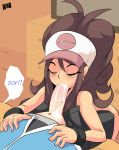  bigdead93 fellatio hetero highres oral penis pokemon pokemon_bw tagme touko_(pokemon) 