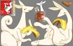 anthro bagel blush bread ezekiel_4:9 female food half-closed_eyes hi_res kangaroo macropod mammal marsupial mascot narrowed_eyes pouch_(disambiguation) solo tail thought_bubble wheat zzx