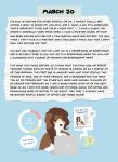 absurd_res anthro beagle braided_hair canid canine canis chibi comic computer cover cover_art cover_page daisybeagle domestic_dog electronics female hair hi_res hunting_dog journal laptop mammal ovulating rroostersauce scent_hound solo text wavy_hair