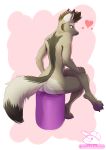  &lt;3 anthro arctic butt canine crossed dirtybird flak fox girly male mammal nude solo 