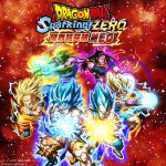  6+boys antennae bardock black_hair blonde_hair blue_eyes blue_hair blue_pants blue_shirt colored_skin commentary_request copyright_name dougi dragon_ball dragon_ball:_sparking! dragon_ball_(classic) dragon_ball_gt dragon_ball_super dragon_ball_super_broly dragon_ball_z electricity energy_ball green_eyes green_skin group_picture highres kamehameha_(dragon_ball) medium_hair multiple_boys official_art orange_pants orange_shirt pants piccolo_daimaou pointy_ears purple_sash red_background sash shintani_naohiro shirt short_hair son_gohan son_goku spiked_hair super_android_17 super_saiyan super_saiyan_1 super_saiyan_2 super_saiyan_blue topless_male torn_clothes torn_pants vegeta 