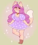 11:13 2025 3_fingers anthro artist_name bangs bell bell_collar bent_leg blue_clothing blue_dress blush blush_lines boots brown_boots brown_clothing brown_footwear cheek_tuft closed_smile clothed clothed_anthro clothed_female clothing collar colored curtsey digital_drawing_(artwork) digital_media_(artwork) dipstick_tail domestic_cat dress english_description eye_through_hair eyebrow_through_hair eyebrows eyelashes eyelashes_through_hair facial_tuft felid feline felis female female_anthro fingers fluffy fluffy_ears fluffy_tail footwear fur hair hi_res inner_ear_fluff knee_tuft leg_tuft light lighting long_hair mammal markings mina_(suzeart) mouth_closed orange_eyes pattern_clothing pattern_dress pink_inner_ear pink_nose purple_hairnsmall_breasts red_collar shaded shoes smile solo straight_arms straight_leg suzeart tail tail_markings tan_body tan_fur tan_tail text translucent translucent_hair tuft two_tone_tail white_inner_ear_fluff white_tail_tip