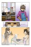 3d_(artwork) 3d_background anthro apron areola bathing bench blue_eyes bottomwear bowl breasts brown_body brown_fur brown_hair canid canine cheek_tuft clothed clothing colored comic communal_shower container cooking_pot cup cutlery digital_media_(artwork) dirty dishes duo facial_tuft female fennec_fox ferra_(vixen_logic) fox foxboy83 fully_clothed fur grey_body grey_bottomwear grey_clothing grey_fur grey_hair hair hi_res hime_cut inner_ear_fluff inside kitchen kitchen_utensils long_hair mammal mixed_media mug nipples nude plate purple_clothing purple_sweater purple_topwear shower shower_room showering sink slim small_breasts solo standing sweater tail tan_body tan_fur tibetan_sand_fox tied_hair tools tootaloo topwear towel true_fox tuft vixen_logic washing_dishes white_body white_fur zerda_(vixen_logic)