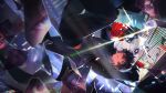  4boys 4girls aiming aiming_at_viewer amamiya_ren black_coat black_hair black_mask black_pants black_shirt blue_eyes brown_eyes cityscape coat commentary_request curly_hair dilililili eye_mask falling fox_(persona_5) glass_shards gloves gun hair_between_eyes handgun high_collar highres holding holding_gun holding_weapon joker_(persona_5) kitagawa_yusuke looking_at_viewer mask morgana_(persona_5) multiple_boys multiple_girls mystical_high_collar niijima_makoto oracle_(persona_5) outdoors panther_(persona_5) pants persona persona_5 popped_collar queen_(persona_5) red_eyes red_gloves rope sakamoto_ryuji sakura_futaba shirt short_hair skull_(persona_5) sparkle takamaki_ann two-tone_mask violet_(persona_5) weapon white_mask yoshizawa_kasumi 