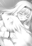  1girl monochrome rinslet_laurenfrost seirei_tsukai_no_blade_dance wolf 