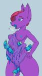  2016 abdominal_bulge absorption_vore anthro bashfulsprite cat diana feline female mammal orgasm pussy solo tentacles vore 