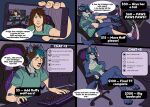  absurd_res after_transformation anthro bottomwear breast_growth breasts butt chat chat_box claws clothed clothing comic computer computer_keyboard computer_monitor computer_mouse denim denim_bottomwear denim_clothing digital_media_(artwork) electronics english_text eyewear female footwear fur fur_growth gaming gaming_chair gender_transformation glasses growth hair headphones hi_res human human_to_anthro jeans keyboard kiri-anko legwear livestream looking_at_viewer male mammal mid_transformation money mtf_transformation open_mouth pants paws phone phone_screen playing_video_game psequence public public_exposure raised_paw shirt shoes simple_background smile sneakers solo species_transformation stockings tail text topwear torn_bottomwear torn_clothing torn_jeans torn_legwear torn_pants torn_shirt torn_stockings torn_topwear transformation transformation_sequence wearing_glasses 