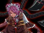  entoma_vasilissa_zeta insect_girl maid monster_girl overlord_(maruyama) purple_hair red_eyes tentacle 