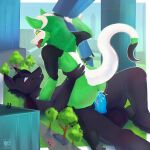  absurd_res ahegao anal anal_penetration anthro anthro_on_anthro big_penis black_body bodily_fluids building building_destruction butt canid canine canis city city_destruction crush cum cum_drip cum_on_body destruction dominant dripping duo erection furry genital_fluids genitals giant_domination green_wolf heart_eyes heart_symbol hi_res huge_penis invalid_tag long_tail looking_pleasured macro macro_domination macro_sex male male/male mammal mirok moan muscular muscular_male outside penetration penis public ruins size_difference skyscraper_destruction stomping sweat tail top_(disambiguation) urban_destruction white_tail wolf 