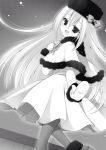  1girl monochrome rinslet_laurenfrost seirei_tsukai_no_blade_dance winter_clothes 