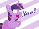  ! 2018 absurd_res collaboration color_edit colored dialogue edit english_text equine eyebrows eyelashes feathered_wings feathers female feral friendship_is_magic fur hair hi_res hooves horn inner_ear_fluff mammal multicolored_hair my_little_pony open_mouth pabbley pastelhorses pattern_background purple_eyes purple_feathers silly simple_background solo stripes teeth text tongue twilight_sparkle_(mlp) what winged_unicorn wings yelling 