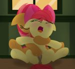  2018 anus apple_bloom_(mlp) babs_seed_(mlp) cub digital_media_(artwork) dtcx97 duo earth_pony equine eyelashes eyes_closed female freckles friendship_is_magic hair hair_bow hair_ribbon hooves horse incest inside mammal multicolored_hair my_little_pony open_mouth pony ribbons spread_legs spreading tongue two_tone_hair underhoof young 