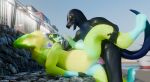 3d_(artwork) anal anal_penetration animal_genitalia anthro beach black_body black_scales blue_body blue_fur blue_scales bodily_fluids claws cum cum_in_ass cum_inside cum_on_face cum_on_penis digital_media_(artwork) duo erection fingers fluffy fluffy_ears fur genital_fluids genitals green_body green_fur hair hi_res lizard machine male male/male multicolored_body nonbinary_(lore) nude penetration penile penis protogen public public_nudity public_sex ragon_(tanza3d) reptile retiu retiu_(retiu) scales scalie screen screen_face sex sex_on_the_beach smile tail tanza3d tapering_penis yellow_body yellow_ears yellow_eyes yellow_fur