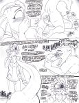  &lt;3 alphys anthro awkward bed bedroom black_and_white blush breasts claws clothed clothing comic covering_mouth covering_own_mouth duo embarrassed eyes_closed eyewear female fish glasses hi_res marine masturbation monochrome nipples nude oblivious open_mouth paws peeping pen_(artwork) pussy reptile scalie shocked toe_curl toes traditional_media_(artwork) undertaild undertale undyne vaginal vaginal_masturbation video_games voyeur walk-in 