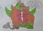 anthro barefoot bdsm boss_monster_(undertale) brainwashing clothed clothing deltarune discarded_clothing discarded_footwear elderly eyebrows facial_hair feet foot_on_face foot_on_own_face footwear fully_clothed gag gagged gerson gerson_boom_(deltarune) goatee green_body hair hat headgear headwear hi_res humanoid_feet hypnosis long_eyebrows male mature_male mind_control monster moobs nails nipple_outline one_eye_closed overweight petplay pink_hair plantigrade puppyplay raised_leg reptile roleplay scalie scarf scratching shoes silly sock_gag soles solo spiral spiral_eyes sweater tail tail_motion tailwag toenails toes topwear turtle undertale_(series) zanygilflovr