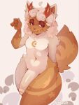 ailurid animal_genitalia animal_penis anthro balls beffany big_penis bo1arin femboy fur genitals hair hand_on_penis hi_res looking_at_genitalia looking_at_penis male mammal mismatched_genitalia mismatched_penis multicolored_body nude orange_body orange_eyes orange_fur penis red_panda solo white_body