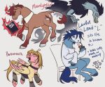 1_horn 2025 alternate_species anthro back_wings black_body black_clothing black_feathers black_fur black_wings blue_body blue_fur blue_hooves blue_mane blue_tail blue_text book brown_body brown_ears brown_fur brown_mane brown_tail candy chair chimera chocolate chocolate_chip_cookie chocolate_chips clothed clothed_female clothed_feral clothed_male clothing cloven_hooves cookie crossover cutie_mark death_note dessert draconequus duo earth_pony eating english_text equid equine feathered_wings feathers female female_feral feral food fur furniture furrification grey_body grey_feathers grey_hooves grin handwritten_text hasbro hi_res hooves horn horse l_(death_note) legwear light_yagami long_sleeves magic male male_anthro male_feral mammal mane misa_amane mouth_closed multicolored_body multicolored_fur multiple_images my_little_pony mythological_creature mythological_equine mythology pegasus pink_body pink_fur pink_hooves pink_text pink_wings ponification pony pupils quadruped red_body red_fur red_magic red_mane red_tail red_tail_tuft red_text regularcitrus ryuk_(death_note) sharp_teeth shirt sitting smile snout solo tail tail_tuft tan_body tan_fur tan_wings teeth telekinesis text topwear tuft two_tone_body two_tone_fur two_tone_wings unguligrade unicorn white_body white_clothing white_fur white_shirt white_topwear wings yellow_eyes yellow_teeth