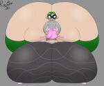2026 6:5 absurd_res animal_humanoid aquatic aquatic_humanoid big_butt bite biting_lip biting_own_lip black_bottomwear black_clothing black_eyewear black_glasses black_pants black_yoga_pants blue_eyes bottomwear bottomwear_down bra butt cephalopod cephalopod_humanoid clothed clothing colored digital_media_(artwork) duo eyewear fellatio female footwear glasses green_bottomwear green_clothing green_hair green_leggings green_legwear green_pants grey_background grey_bra grey_clothing grey_hoodie grey_sports_bra grey_topwear grey_underwear hair hand_on_another's_head hand_on_head hi_res hoodie huge_butt huge_thighs humanoid humanoid_pointy_ears hyper hyper_butt hyper_thighs inkling kneeling leggings legwear looking_pleasured looking_up male male/female mollusk mollusk_humanoid nintendo octarian octoling onomatopoeia oral pants pants_down partially_clothed penile pink_clothing pink_footwear pink_hair pink_shoes pointy_ears pseudo_hair reathe reathe_(character) self_bite sex shaded shoes signature simple_background sound_effects splatoon sports_bra standing susie_(reathe) tan_body tan_ears tan_skin teeth tentacle_hair tentacles text thick_thighs tight_clothing topwear underwear yoga_pants