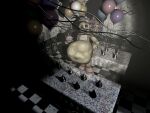 2026 abdominal_bulge ambiguous_gender ambiguous_prey animatronic anthro anthro_pred avian balloon belly bib big_belly bird black_sclera blush checkered checkered_floor cherryuri chicken clothing cupcake_(fnaf) digital_drawing_(artwork) digital_media_(artwork) female female_pred five_nights_at_freddy's five_nights_at_freddy's_2 flashlight galliform hand_imprint hand_on_hip hat headgear headwear hi_res holding_object holding_plate huge_belly hyper hyper_belly imprint inflatable inside joints looking_at_viewer machine metal_teeth multicolored_body navel orange_body overweight overweight_anthro overweight_female party_hat phasianid plate poster prey_outline robot robot_anthro robot_pred scottgames screencap screencap_background smile solo struggling struggling_prey teeth toy_chica_(fnaf) two_tone_body vore white_eyes wire yellow_body