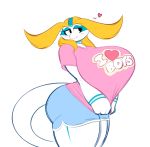  &lt;3 2018 aijou anthro averyshadydolphin big_breasts big_butt breasts butt clothing dragon eyebrows female huge_breasts jou looking_at_viewer shirt small_head solo 
