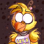  2018 absurd_res animatronic avian bird chica_(fnaf) chicken digital_media_(artwork) five_nights_at_freddy&#039;s hi_res machine mammal robot sideshow-spottus simple_background sketch video_games 