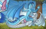 alternate_version_at_paywall anal anal_knotting anal_penetration animal_genitalia animal_penis anus aquatic aquatic_dragon back_spikes belly better_version_at_paywall blue_body blue_eyes blue_fin blue_frill blue_scales blue_wings branch claws cloud cowgirl_position cutaway detailed_background digital_media_(artwork) digitigrade dirty.paws dorsal_frill dragon duo ear_frill erection european_mythology feet feral feral_on_feral feral_penetrated feral_penetrating feral_penetrating_feral fin fin_frill finger_claws fridaflame frill_(anatomy) from_front_position genital_slit genitals gills grass grey_claws grey_horn hi_res horn internal internal_anal kalzrocrynth knot knotted_penis knotting leaf looking_at_another looking_down lying madloc male male/male male_penetrated male_penetrating male_penetrating_male membrane_(anatomy) membranous_frill membranous_wings mythological_creature mythological_scalie mythology nature nature_background on_back on_bottom on_grass on_ground on_top open_mouth outside pawpads penetration penile penile_penetration penis penis_in_ass pink_eyes pink_knot pink_penis plant purple_penis quadruped raised_arm ridged_penis scales scalie scar sex shaded sky spikes spikes_(anatomy) spread_legs spread_wings spreading tail tail_fin tail_frill teeth toe_claws tongue tree ventral_scales webbed_hands western_dragon white_belly white_body white_ears white_scales white_wings wind wing_claws wings x-ray_view