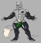 2022 5_fingers 5_toes abs anthro armpit_hair armwear balls balls_outline biceps big_balls big_bulge big_muscles big_nipples big_pecs big_penis black_nose body_hair broad_shoulders bulge canid canine clothed clothing colored_sketch crotch_tuft dated detailed_bulge dialogue_in_description elbow_gloves erect_nipples facial_tuft feet fingerless_gloves fingers fox fox_mccloud genital_outline genitals gloves green_eyes grey_background hair handwear hi_res humanoid_feet humanoid_genitalia humanoid_hands humanoid_penis latex latex_armwear latex_clothing latex_elbow_gloves latex_gloves latex_handwear latex_legwear latex_stockings legwear male mammal muscular muscular_anthro muscular_arms muscular_male nintendo nipples open_mouth open_smile partially_clothed pecs penis penis_outline plantigrade quads rxq signature simple_background sketch smile smiling_at_viewer snout solo star_fox stockings teeth tenting toeless_legwear toeless_stockings toes tongue triceps tuft white_hair