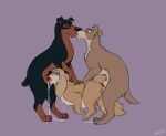 2019 anal anal_knotting anal_penetration animal_genitalia arm_tuft bangs black_body black_fur black_nose blissful blue_eyeshadow bodily_fluids brown_body brown_fur buster_(lady_and_the_tramp) canid canine canis caraluca chest_tuft colored_sketch cum cum_drip cum_dripping_on_floor cum_drool cum_in_ass cum_in_mouth cum_in_throat cum_inflated_belly cum_inflation cum_inside disney dobermann domestic_dog double_knotting double_penetration dripping drooling elbow_tuft eyes_closed eyeshadow fellatio female female_penetrated feral floppy_ears fluffy fluffy_ears fluffy_tail folded_ears fur genital_fluids genitals group group_sex half-closed_eyes head_tilt hi_res inflation knot knotted_penis knotting lady_and_the_tramp lifted long_ears looking_at_another looking_at_viewer makeup making_out male male/female male/male male_penetrating male_penetrating_female mammal mastiff mixed_breed molosser narrowed_eyes on_hind_legs oral oral_knotting oral_penetration paws peg_(lady_and_the_tramp) pekingese penetration penile penile_penetration penis penis_in_ass pinscher rottweiler saliva schnauzer sex sheath short_tail sketch spitroast tail tan_body tan_fur threesome tongue toy_dog tramp_(lady_and_the_tramp) trio tuft
