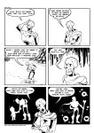  2018 ambiguous_gender animated_skeleton bone c-puff clothed clothing comic english_text hi_res human male mammal not_furry papyrus_(undertale) protagonist_(undertale) skeleton text undead undertale video_games 