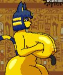 2026 animal_crossing animated animated_gif ankha_(animal_crossing) anthro areola artist_name balls big_breasts big_butt black_balls black_nose black_penis blue_body blue_ears blue_eyelids blue_fur blue_hair blue_tail bouncing_breasts breast_play breasts butt curvy_figure digital_media_(artwork) disembodied_penis domestic_cat duo felid feline felis female female_anthro female_focus fingers fur genitals hair half-closed_eyes hand_on_breast hand_on_own_breast headdress headdress_only headgear headgear_only hieroglyphic_text holding_breast horizontal_titfuck huge_breasts male male/female male_on_anthro mammal markings multicolored_body multicolored_ears multicolored_fur multicolored_tail narrowed_eyes navel nintendo nipples nude nude_anthro nude_female penis penis_between_breasts pixel_(artwork) pixel_animation sex short_playtime side_view solo_focus splurtmaxxing striped_body striped_fur striped_markings striped_tail stripes tail tail_markings tail_motion text thick_thighs titfuck uraeus voluptuous voluptuous_anthro voluptuous_female yellow_areola yellow_body yellow_fur yellow_inner_ear yellow_nipples yellow_tail