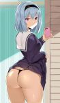  ass noripachi ryuuou_no_oshigoto! seifuku sora_ginko thong 