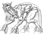 all_fours animal_genitalia animal_penis black-rat bodily_fluids body_horror creepy drooling equid equine equine_genitalia equine_penis feral fur genitals greyscale growth hair half-erect hooves horse human human_to_feral long_neck long_tail male mammal mane mid_transformation monochrome muscular nightmare_fuel nude open_mouth penis saliva sheath skeletal snout snout_growth solo species_transformation tail teeth thick_neck transformation vein veiny_body veiny_penis wide_nose